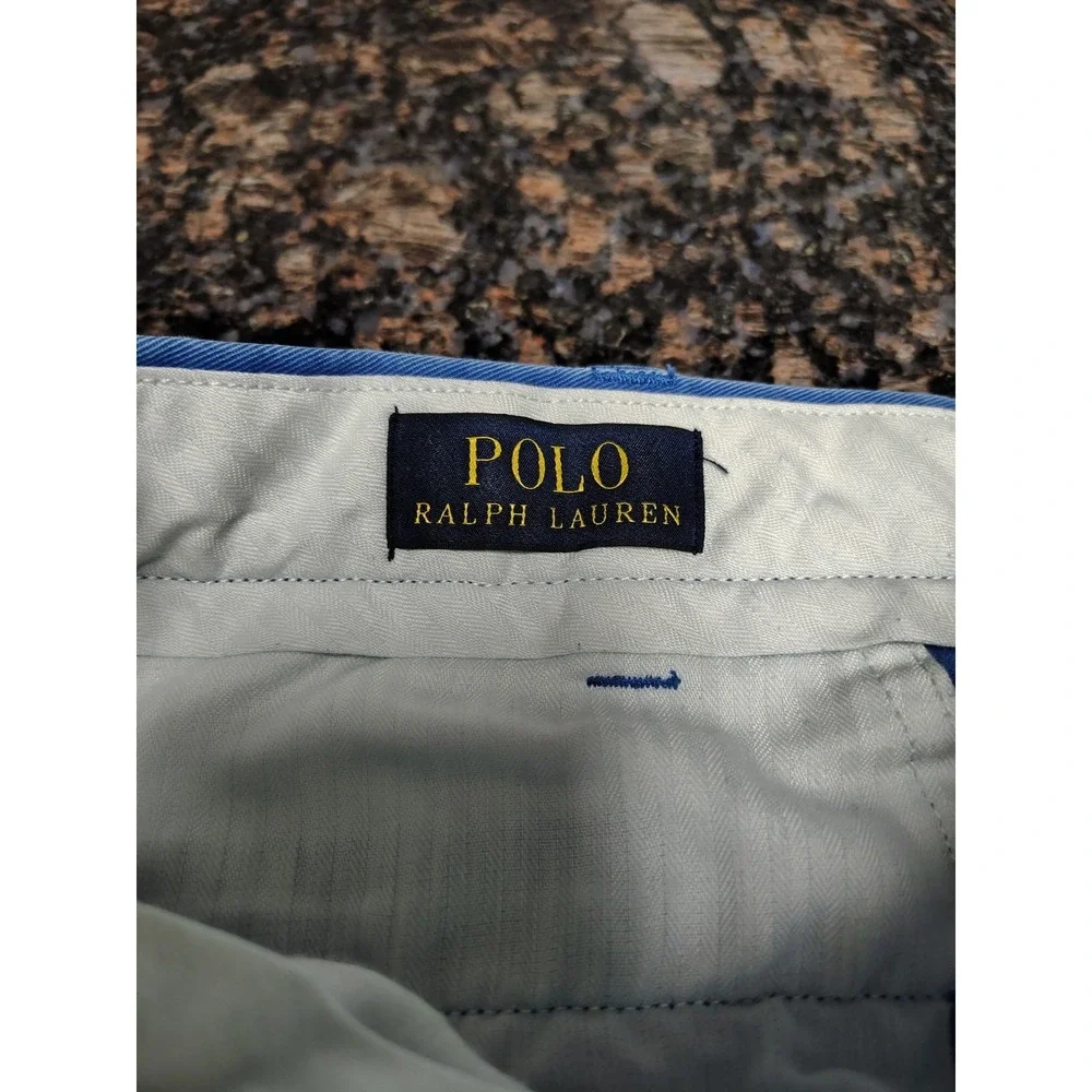 Polo Ralph Lauren Shorts Mens 42T Blue Classic Fit Cotton Chino Preppy Polo